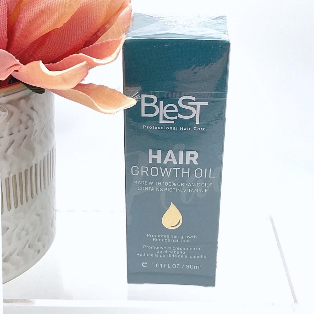 Blest Professional Hair Care Hair Growth Oil Biotin and Vitamin E‎ 1.01oz NEW